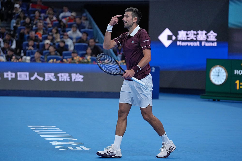 Novak Djokovic China Open Tennis Tournament