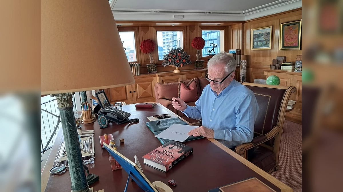 British novelist and former Conservative politician Jeffrey Archer  - Instagram@jeffrey_archer_author