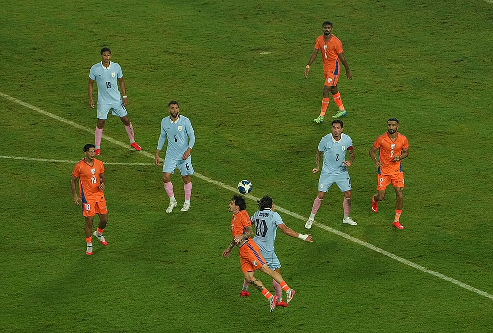 India vs Uruguay international friendly  2026 highlights