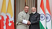 Bhutan PM Calls PM Modi ‘Avatar Of Vishnu’, Hails His Leadership X@BJP4India : Prime Minister Narendra Modi with Tshering Tobgay, Prime Minister of Bhutan (File Photo)