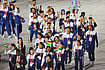 | Photo: AP/Aaron favila : Wrapping it Up: The Indian contingent at the closing ceremony of the Aichi-Nagoya Asian Games