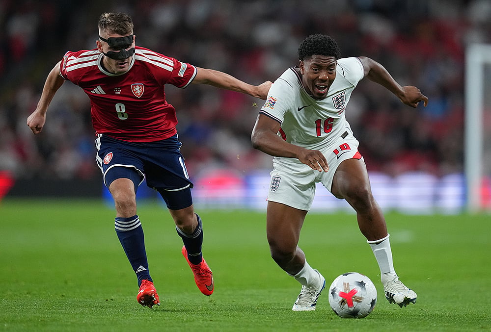 England Vs Czechia UEFA Nations League highlights-Czechias Michal Sadilek