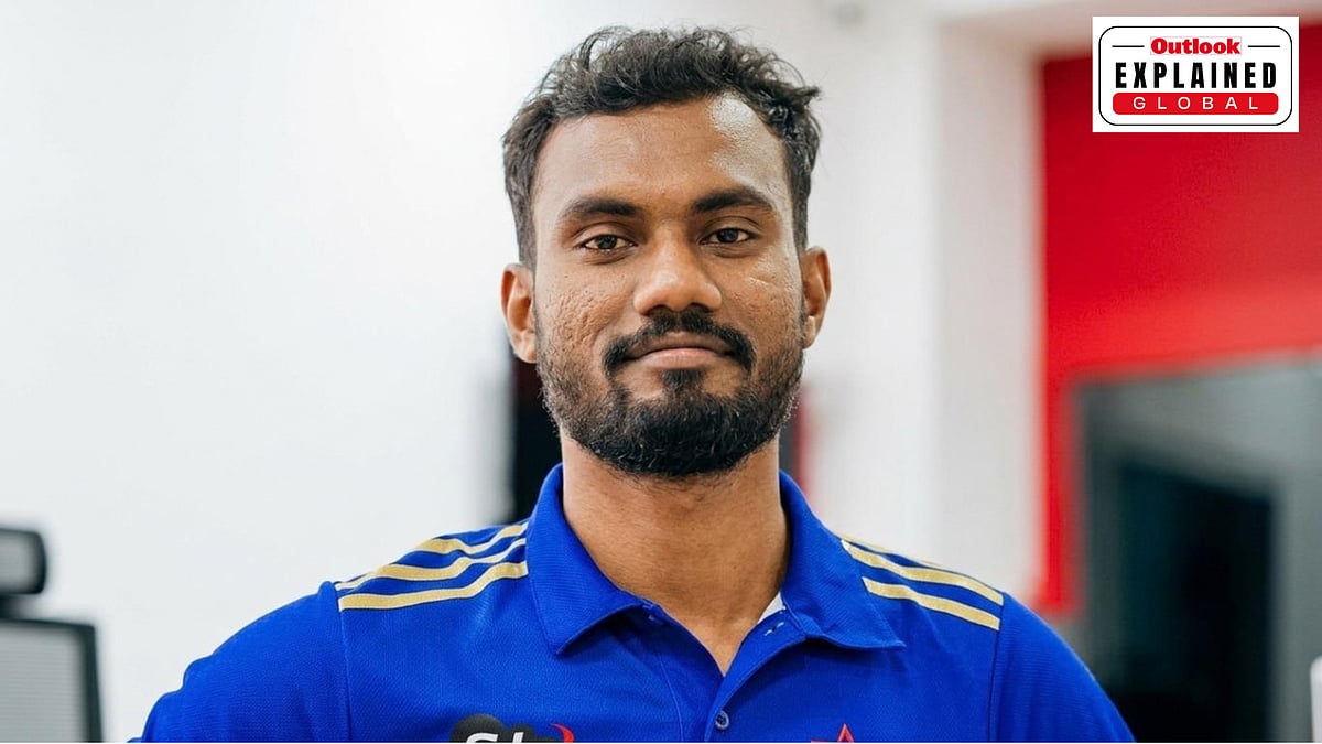 Sri Lankan migrant worker Anojan Sivarasa     - Facebook
