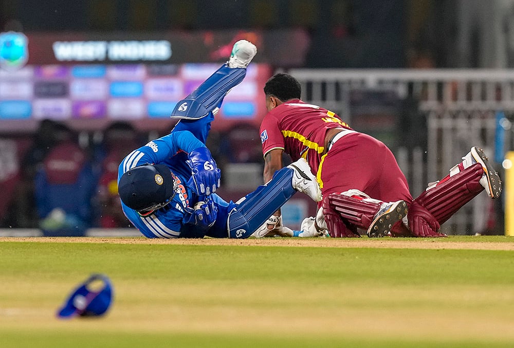 India vs West Indies 1st T20 highlights Indias Sanju Samson