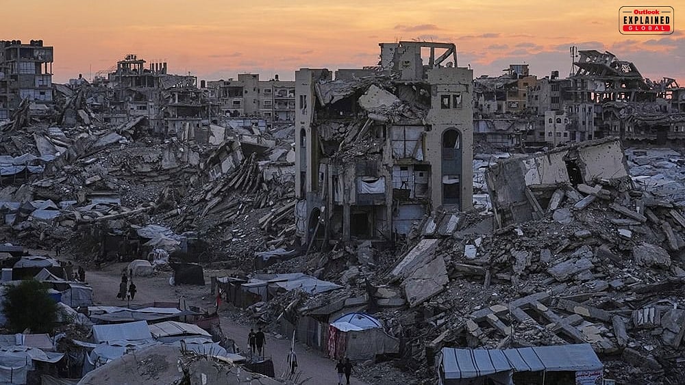 AP : Destruction in Gaza