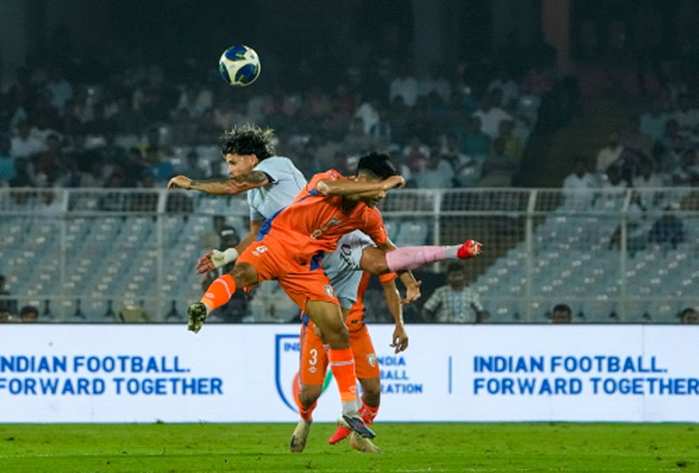 India vs Uruguay international friendly highlights Indias Apuia