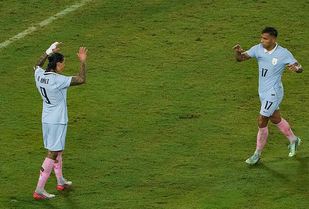 India vs Uruguay international friendly highlights Uruguays Rodrigo Zalazar