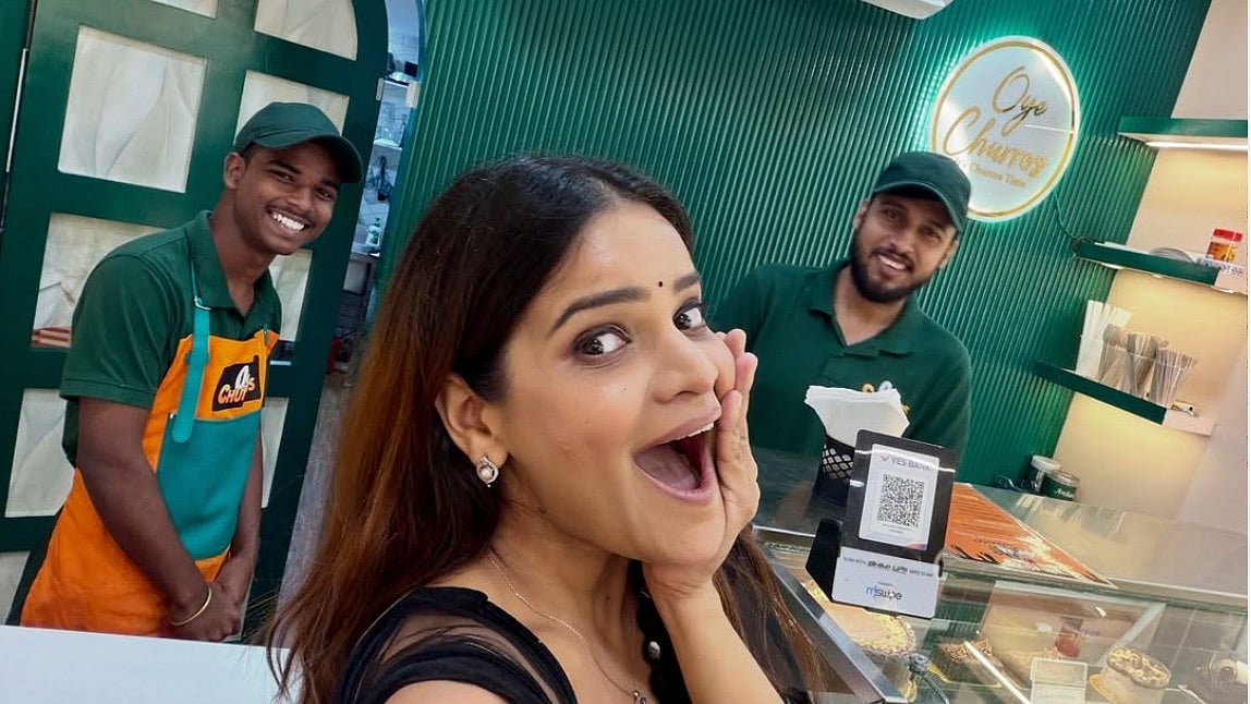 Archana Gautam Cafe Robbed - Instagram