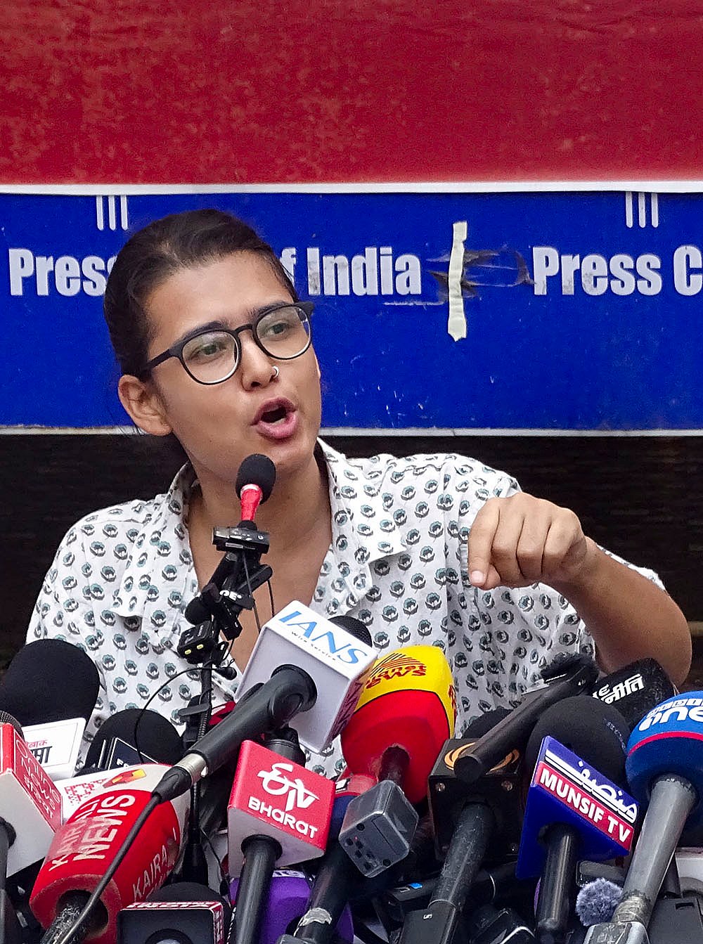 CJP, AISA press conference in Delhi