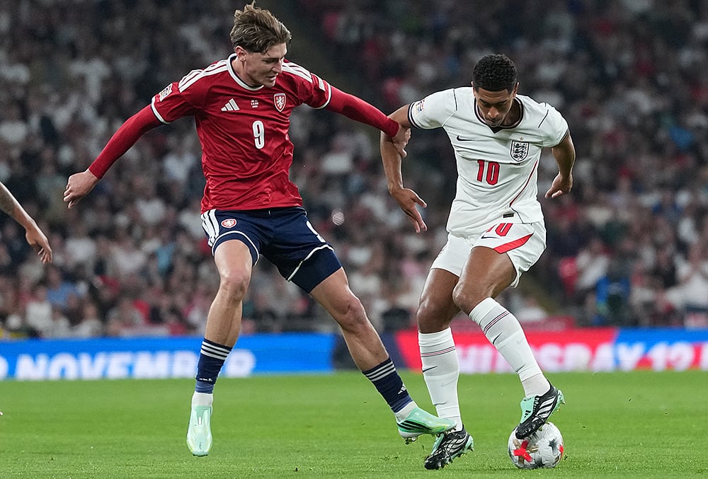 England Vs Czechia UEFA Nations League highlights-Jude Bellingham