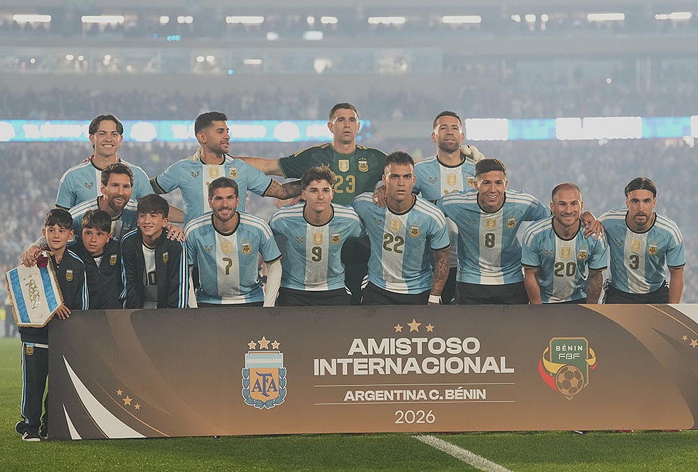 Argentina vs Benin international friendly highlights Argentinas line up