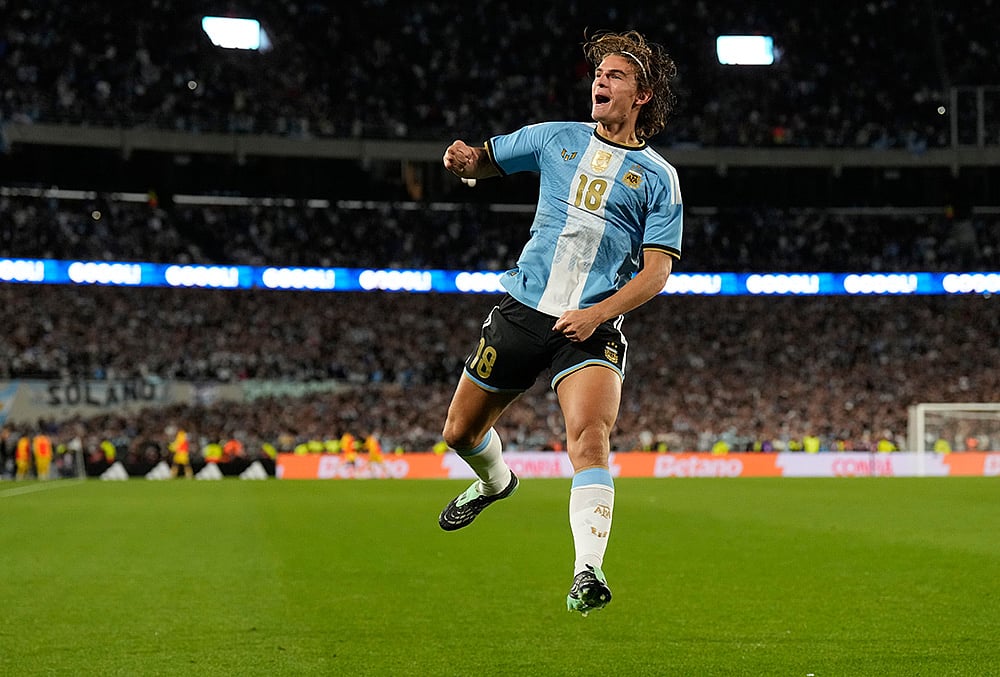 Argentina vs Benin international friendly highlights Argentinas Nico Paz 