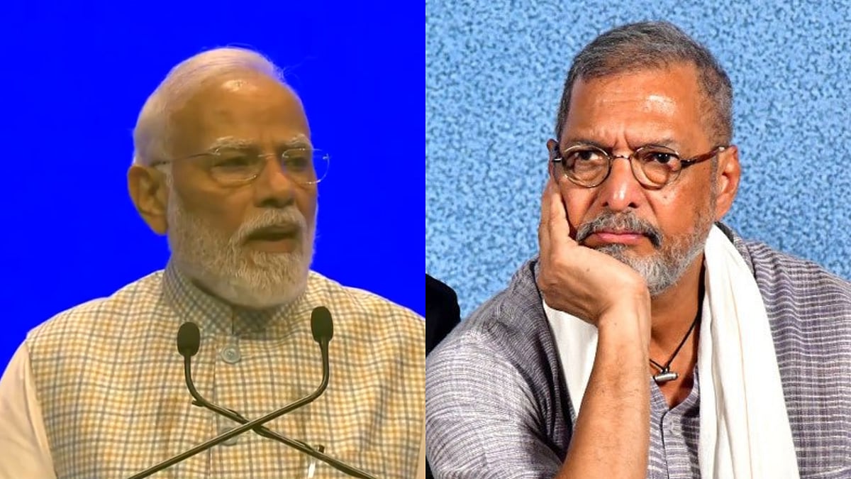 Left pic/Narendra Modi X, right pic/Instagram