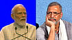 Left pic/Narendra Modi X, right pic/Instagram : PM Modi pays tribute to Nana Patekar