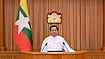 US Breaks With Years Of Isolation, Opens Direct Talks With Myanmar Junta | File Photo : Myanmar President Min Aung Hlaing speaks after being elected president in Naypyidaw, April 3, 2026.