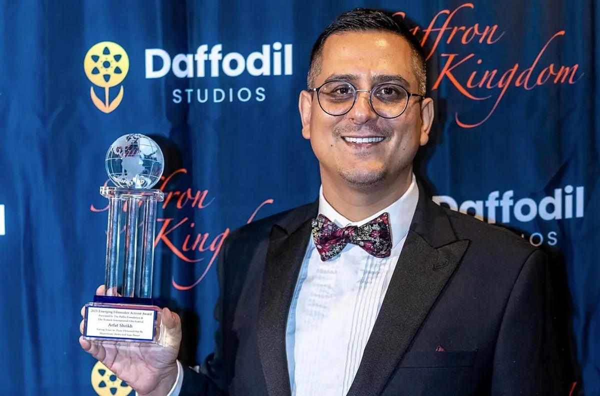 Kashmiri filmmaker Arfat Sheikh - Courtesy of the Free Arfat Sheikh campaign