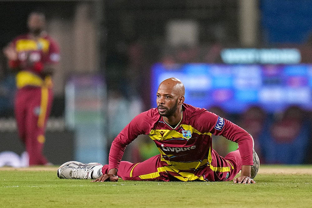 India vs West Indies T20I Cricket Series Roston Chase 