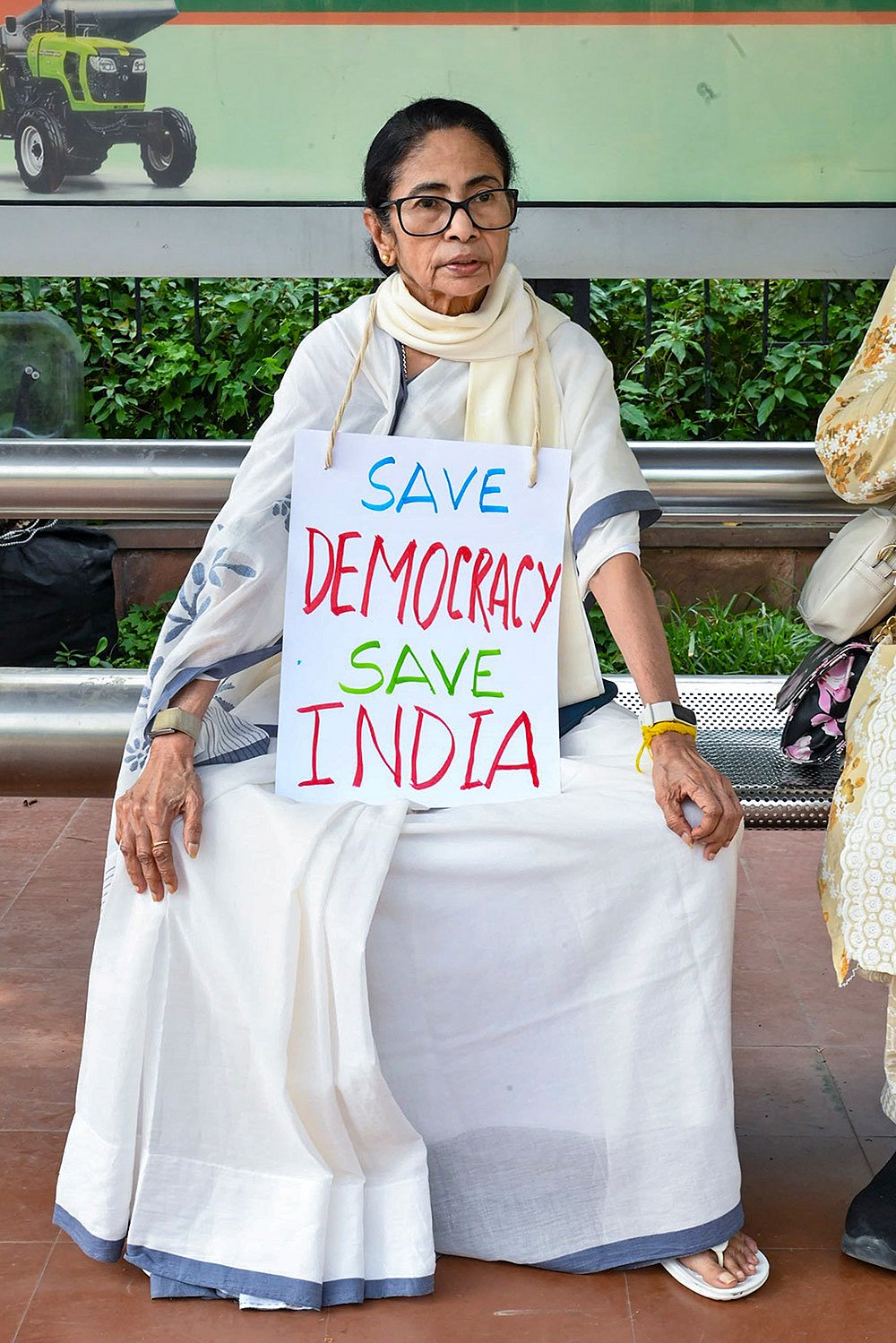 Mamata Banerjee protest in Delhi