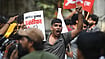 Photos By Tribhuvan Tiwari : Visuals from the CJP protest site 