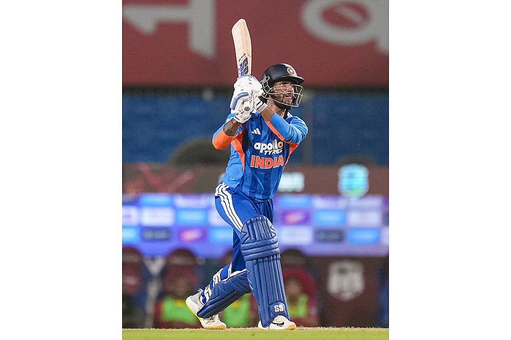 Tilak Varma India vs West Indies T20I