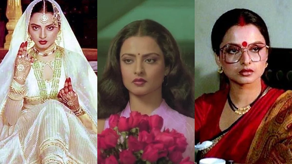 Rekha At 72 - Illustration