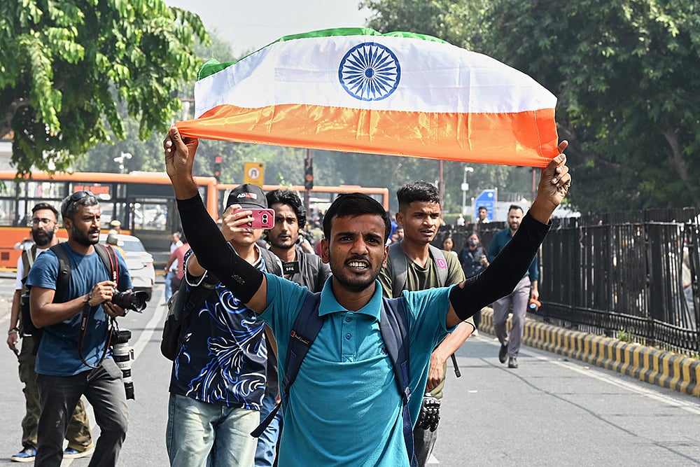 CJP Jantar Mantar Protest