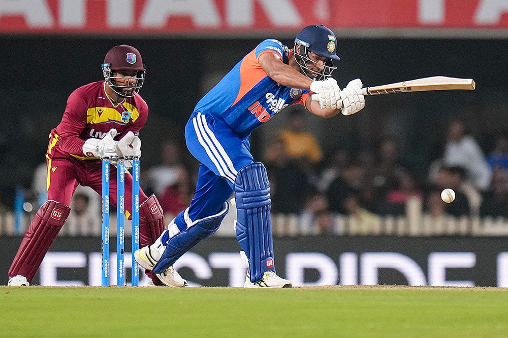 Shivam Dube IND vs WI: 2nd T20I