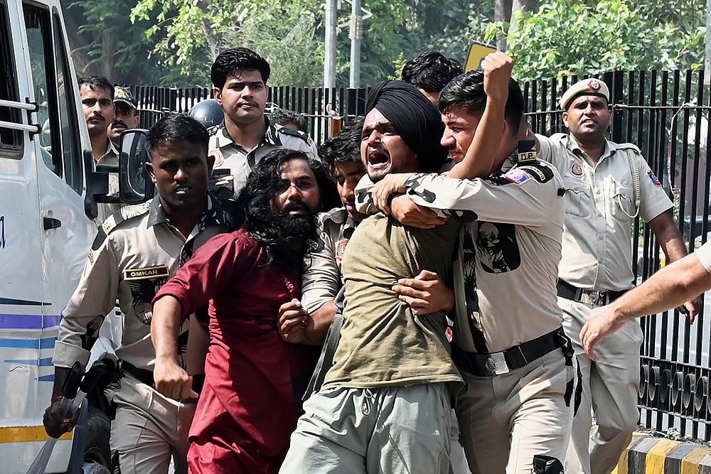 CJP Jantar Mantar Protest