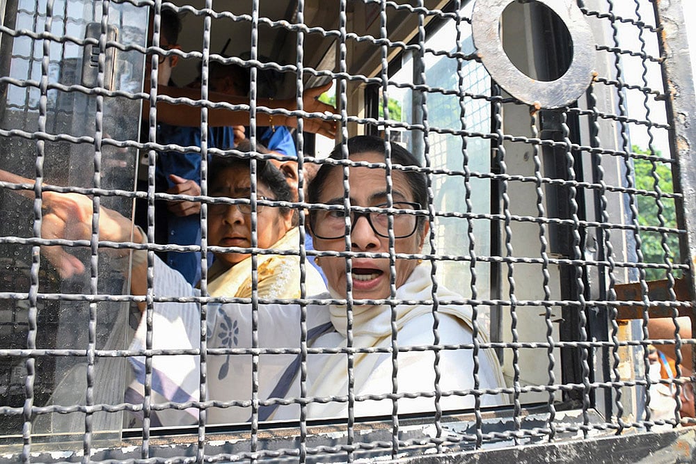 Mamata Banerjee detained