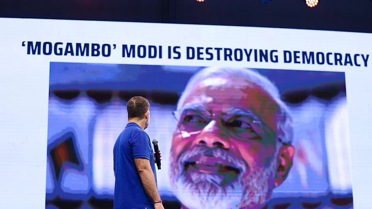 Rahul Gandhi Calls Modi ‘Mogambo’, Accuses PM Of Destroying Democracy - AICC
