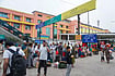 Day In Pics: October 10, 2026 | Photo: PTI : New Delhi: Passengers wait outside the New Delhi Railway Station amid heightened security arrangements following planned protests by the Cockroach Janta Party (CJP), in New Delhi.