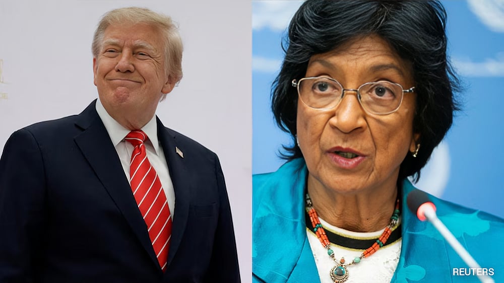 Trump called Navi Pillay’s Nobel win an “indelible stain” on Norway and warned that the country would not be forgotten. - X