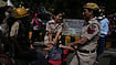Photo Credits: Vikram : Detentions at Kharak singh marg and Outer circle. 