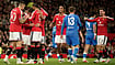 Manchester United Vs Tottenham Hotspur Live Streaming, Premier League 2026-27: When & Where To Watch On TV & Online | Photo: AP/Dave Thompson : Manchester United's Shea Lacey celebrates with teammates after scoring the opening goal during the English League Cup third round soccer match between Manchester United and Brighton and Hove Albion in Manchester, England, Wednesday, Sept. 16, 2026.