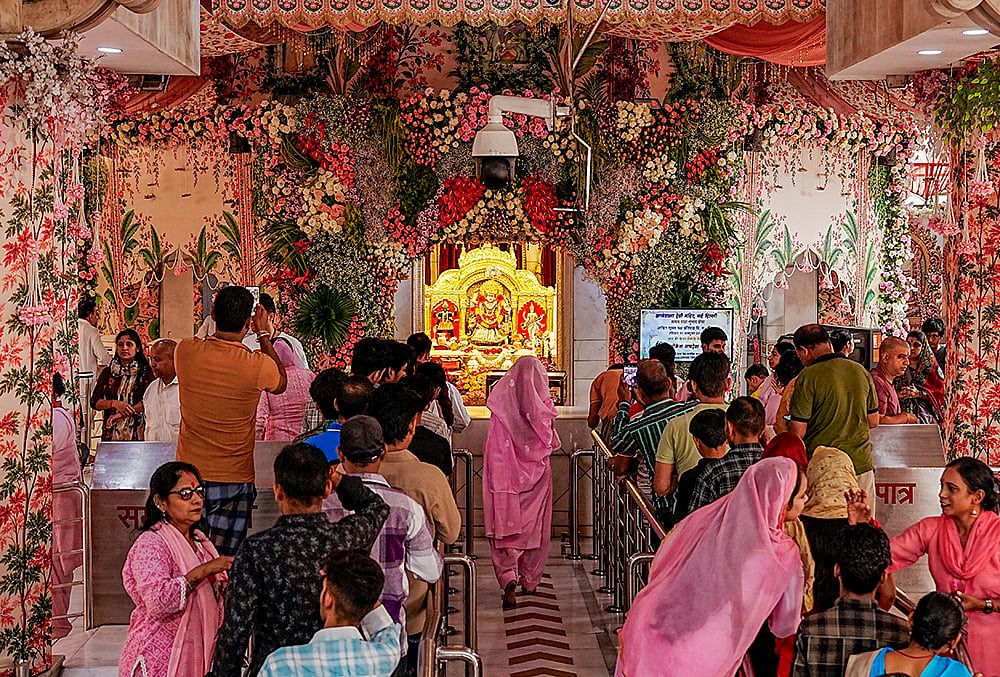 Sharad Navratri festival in New Delhi