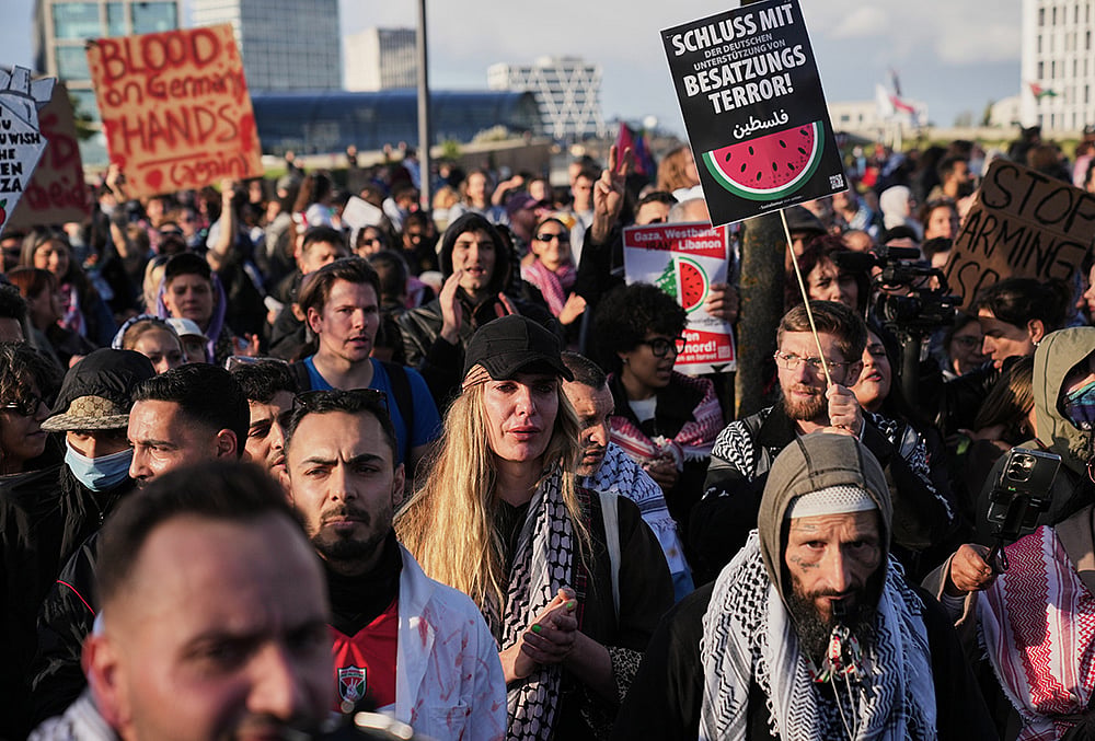 German public opinion on Israel-Gaza conflict
