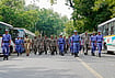 Barricades, Heavy Police Deployment: Security In Delhi Ahead Of CJP Protest In Photos | Photo: PTI/Shahbaz Khan : Security personnel keep vigil following continued demonstration calls by the Cockroach Janta Party (CJP) demanding the resignation of Chief Election Commissioner (CEC) Gyanesh Kumar, in New Delhi, Sunday, Oct. 11, 2026.