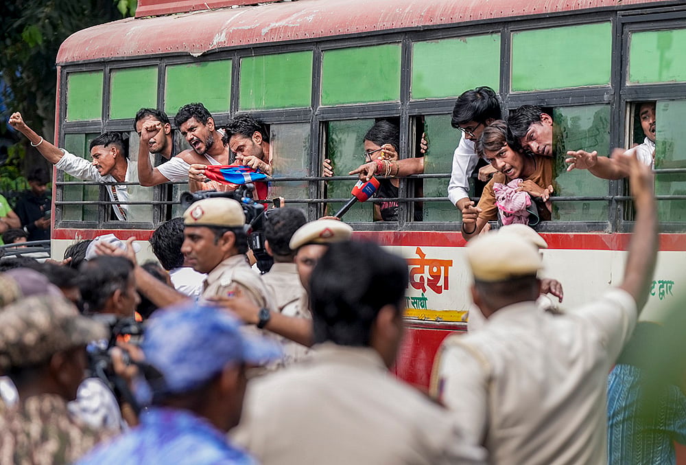 Election Commission of India ECI protest
