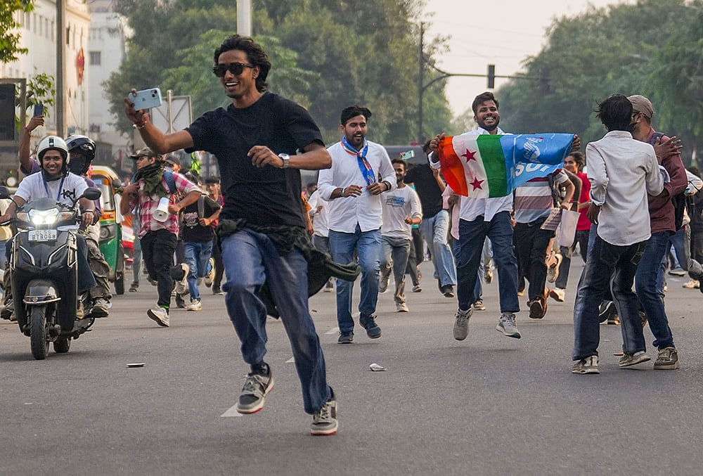 CJP Jantar Mantar protest highlights