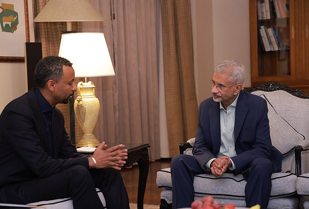 S Jaishankar in Ethiopia