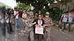 UN Human Rights Office Urges Release Of ‘Arbitrarily Detained’ Protesters In Delhi Outlook| Suresh Pandey : Police personnel detain a protester