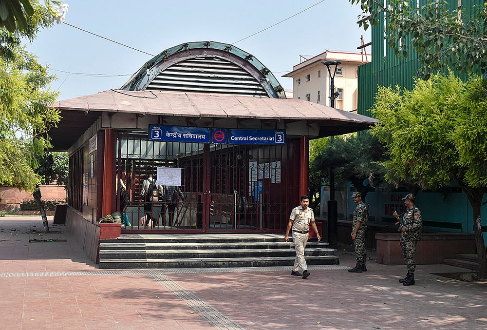 Delhi Metro stations closed due to protest