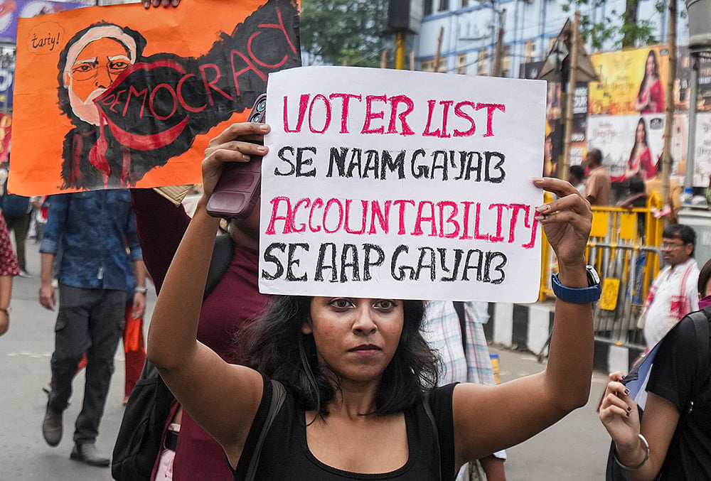 Kolkata Left protest SIR