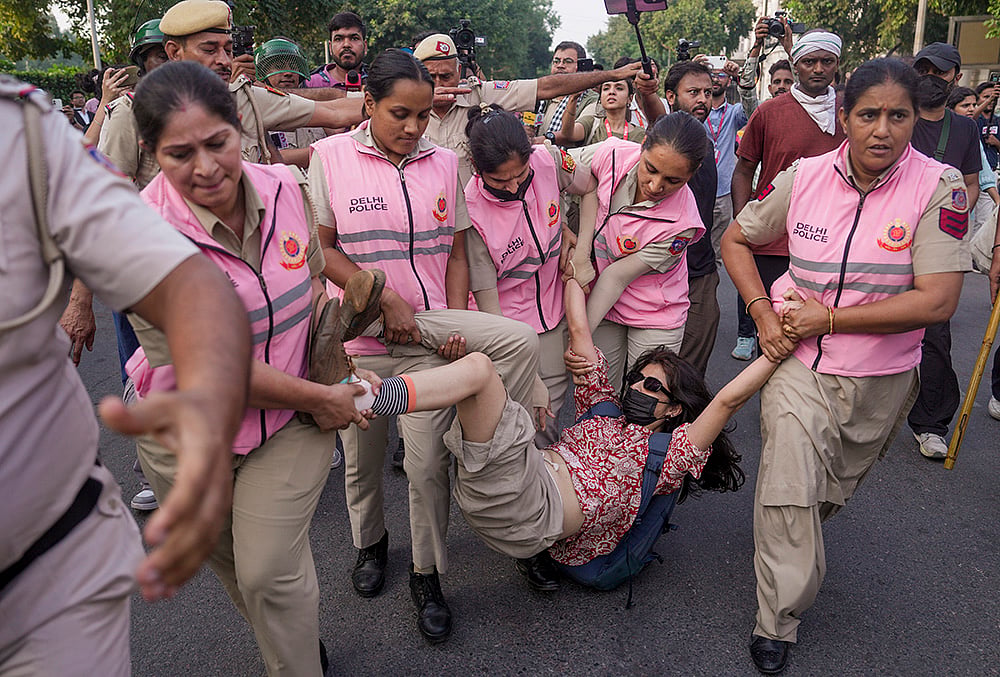 Delhi protest updates