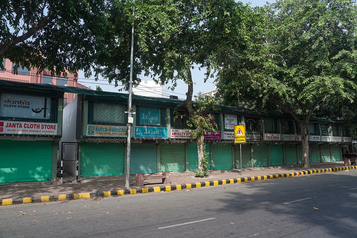 Electoral roll irregularities Delhi protest Janpath shops
