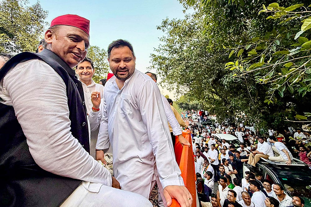 INDIA Bloc Protest March In Delhi