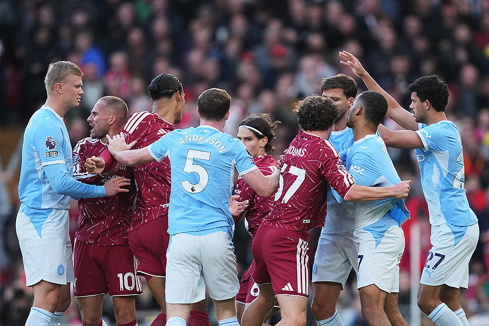 Britain Premier League Soccer: Liverpool vs Manchester City