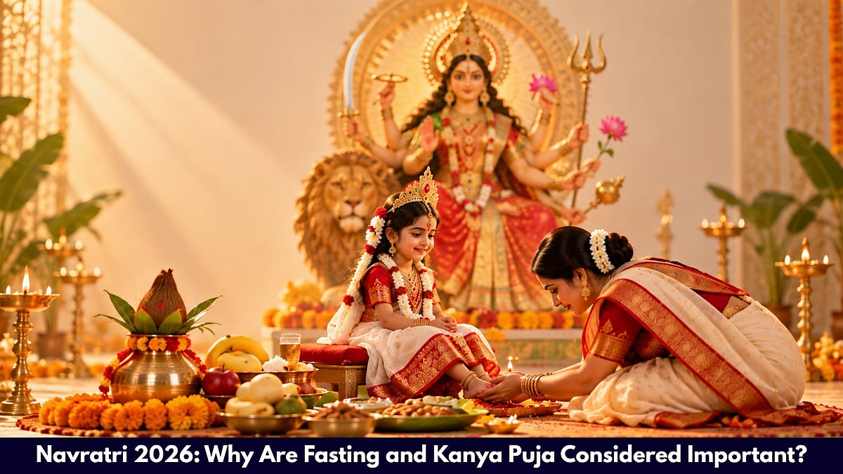 Navratri 2026: Why Are Fasting And Kanya Puja Considered Important? - null