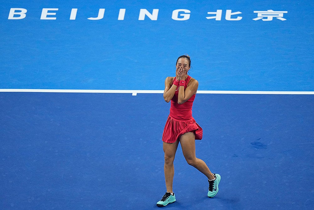 Zheng Qinwen China Open Tennis Final
