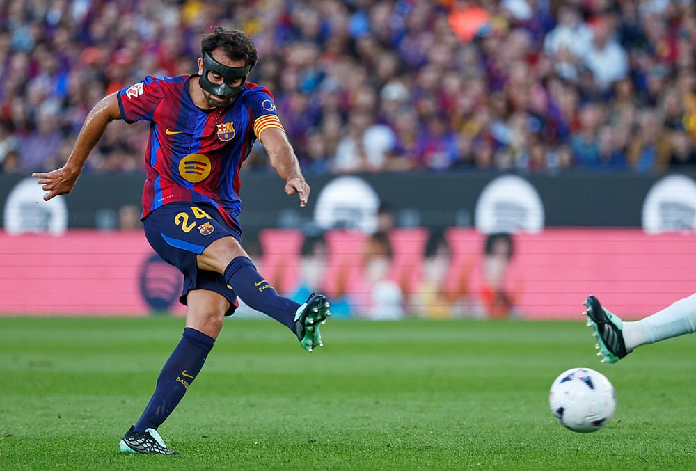 Barcelona vs Getafe La Liga match highlights-Barcelonas Eric Garcia 